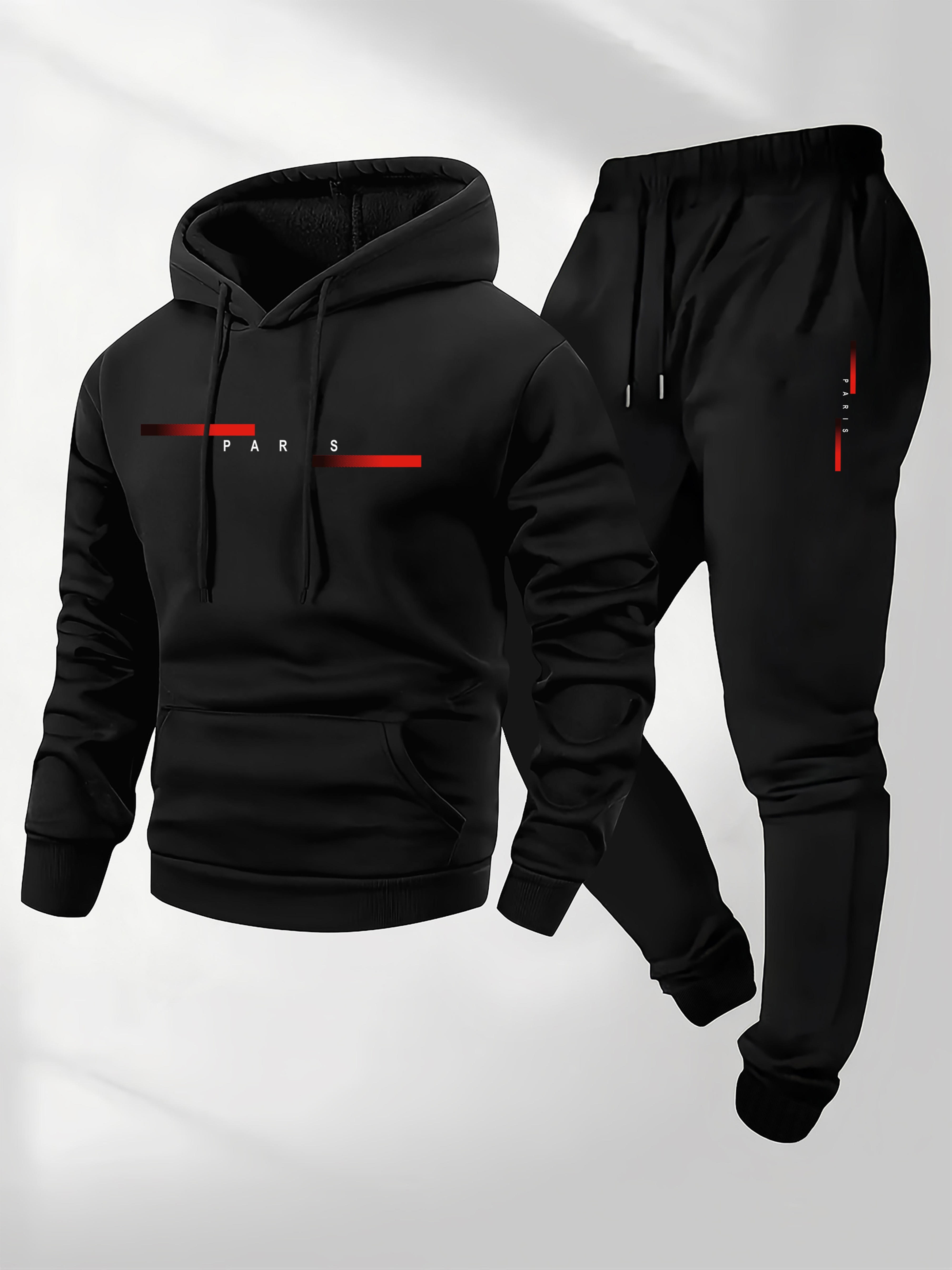 Winter Clothes - 2026 letter printed sportswear set men's