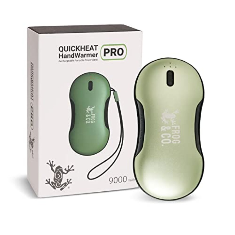 Hand Warmer Reusable - QuickHeat PRO Rechargeable Hand Warmer with