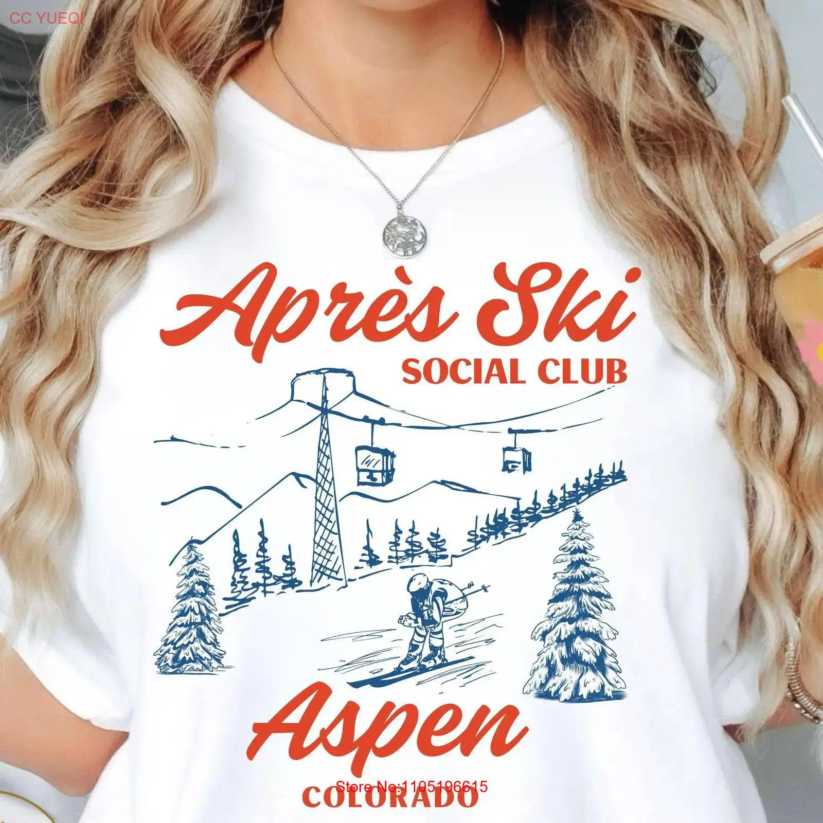 Winter Clothing Hiking - Après Ski Aspen T Shirt Colorado