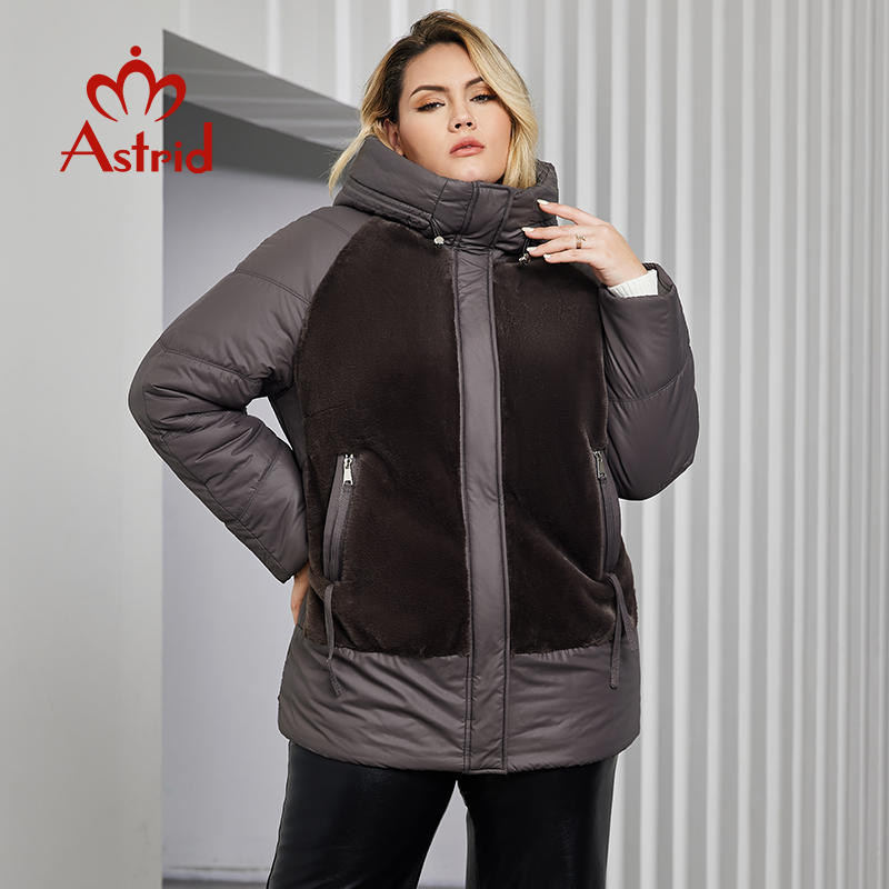 Jacket Winter Clothing - Astrid Plus Size Winter Jacket Women
