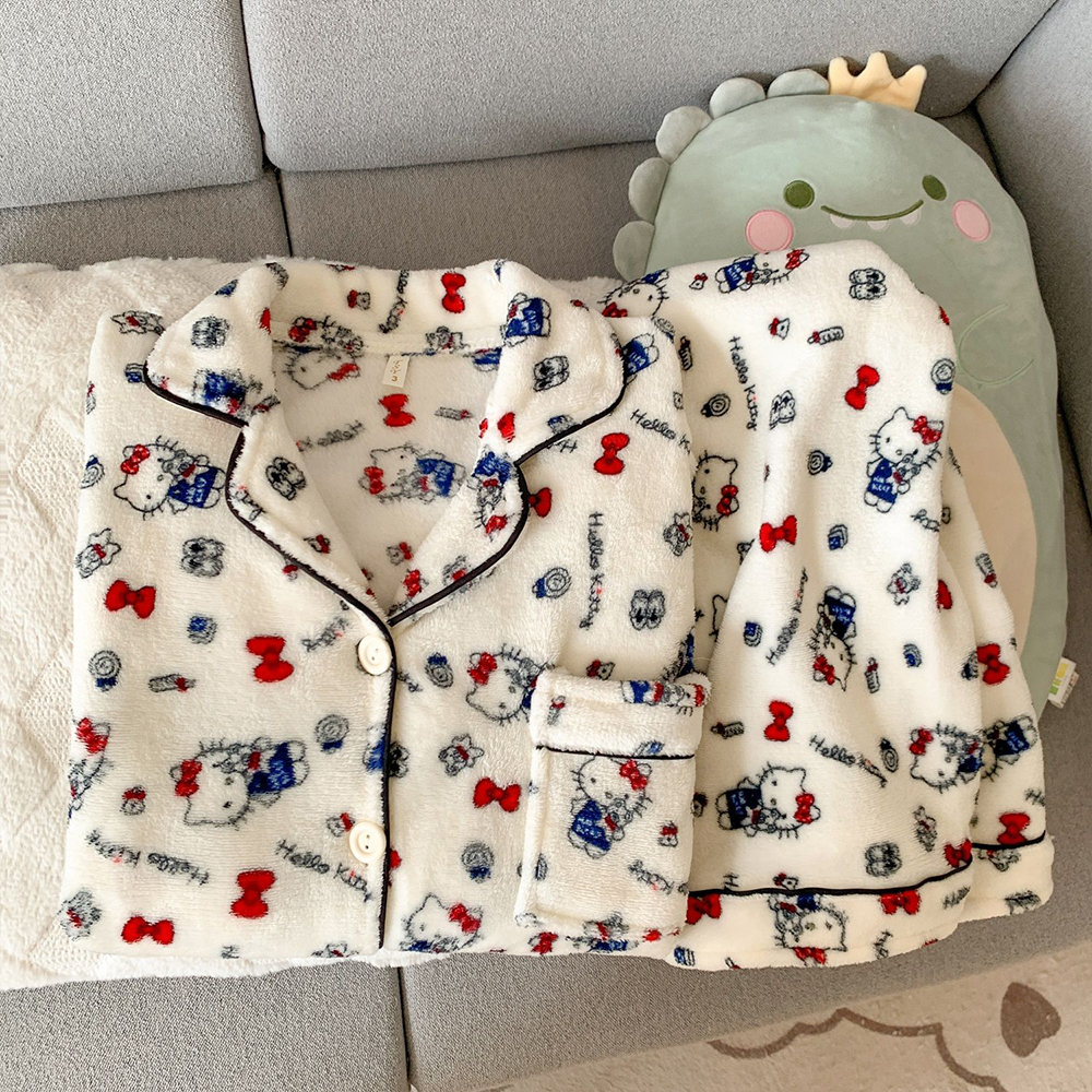 Winter Clothing Stores - Sanrio Hello Kitty Flannel Women's Pajamas
