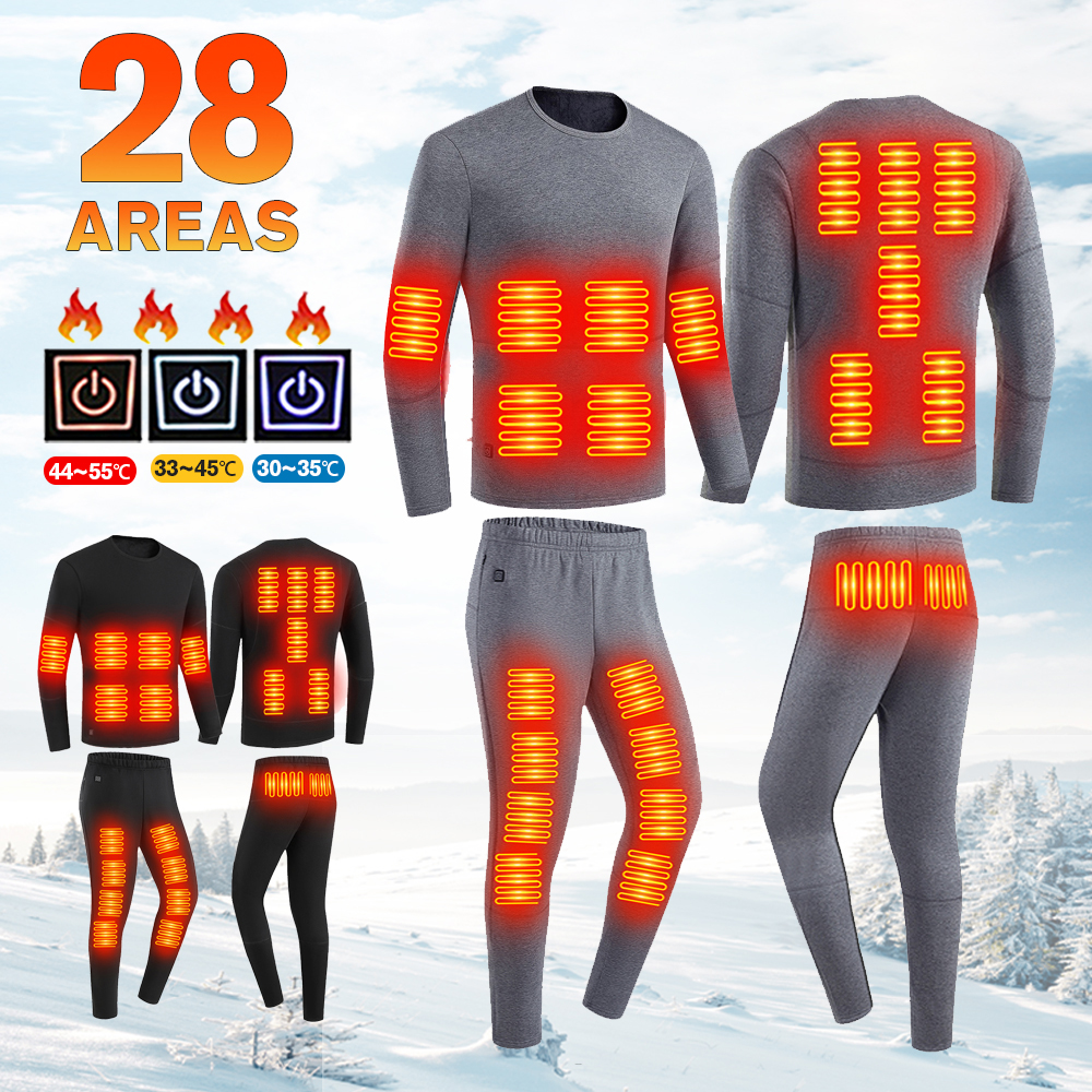 Heated Underwear 28 Areas Hiki – Winter Clothing Hiking recenzja i cena