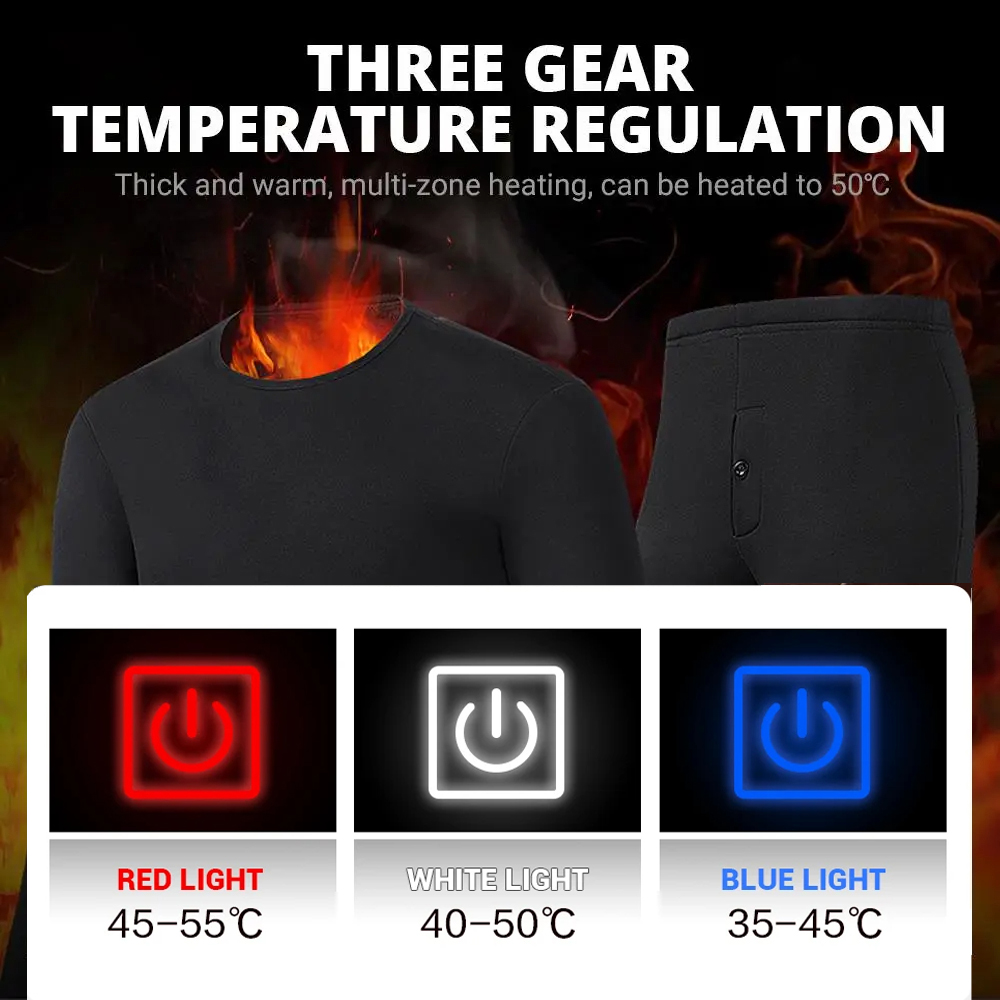 Heated Underwear 28 Areas Hiki – Winter Clothing Hiking recenzja i cena