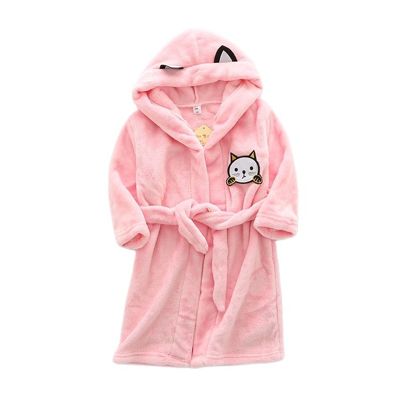 Kids Cartoon Cat Robes New Win – Winter Clothing Baby recenzja i cena