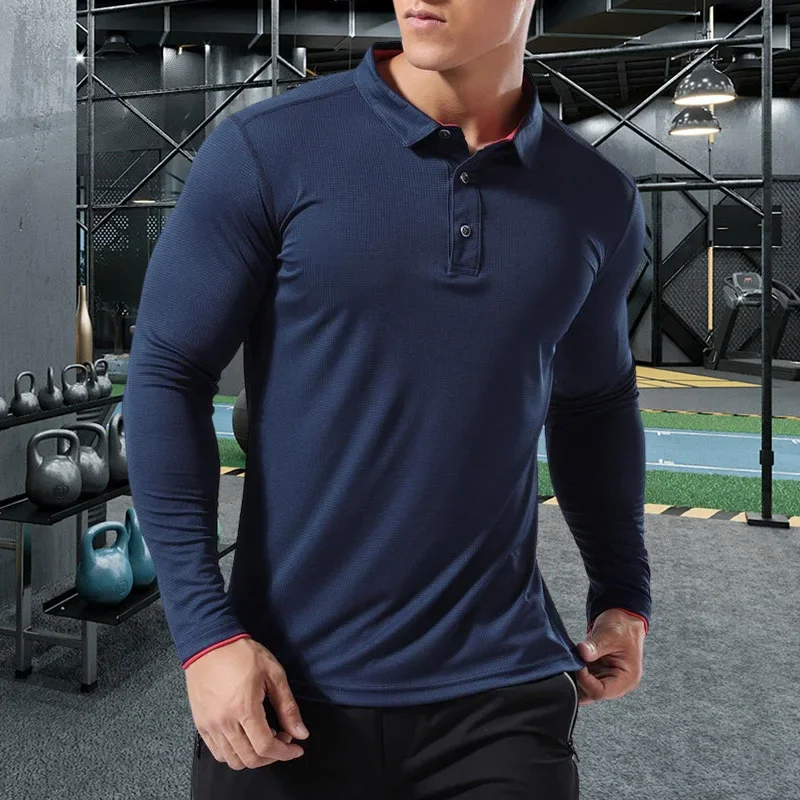 Men Running Sport Shirts Tops  – Winter Clothing Stores recenzja i cena
