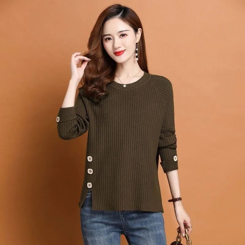 White Ladies Pullovers Harajuk – Winter Clothing Sale Women recenzja i cena
