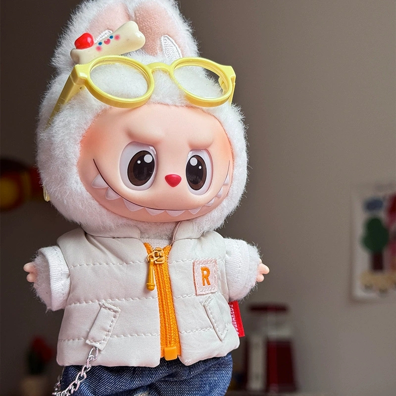 For 15 17cm Labubu Doll Down J – Jacket Winter Clothing recenzja i cena