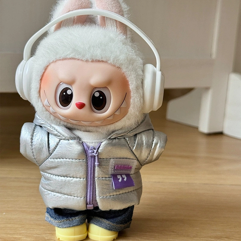 For 15 17cm Labubu Doll Down J – Jacket Winter Clothing recenzja i cena