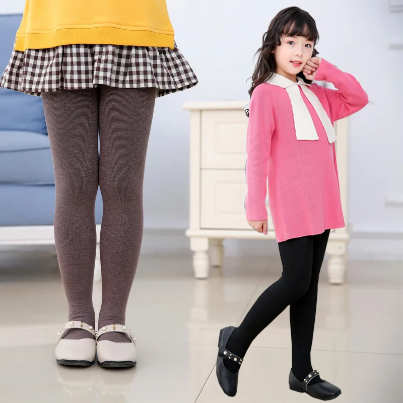 Brushed Thicken Girls Tights f – Winter Clothing Baby recenzja i cena