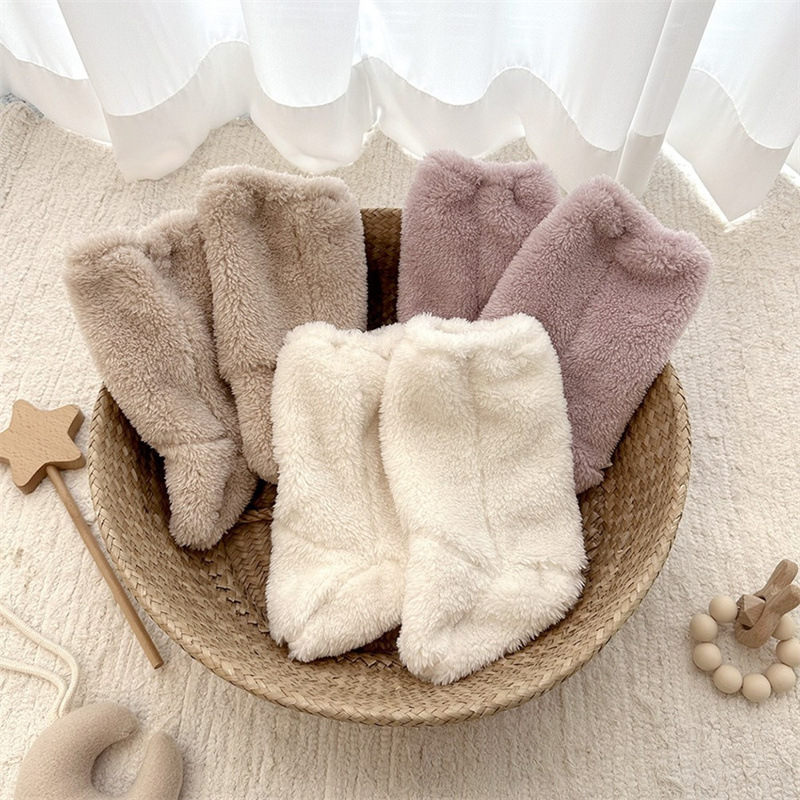 Warm Winter Baby Socks Coral F – Winter Clothing Baby recenzja i cena
