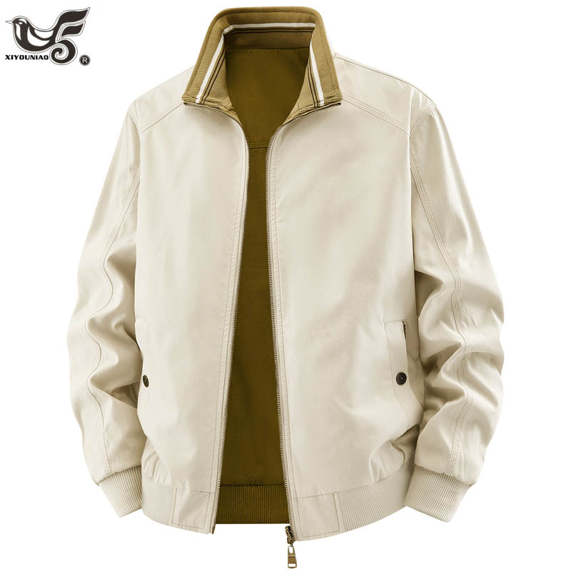 High Quality Reversible Jacket – Quality Winter Clothing Bomber Jacket recenzja i cena