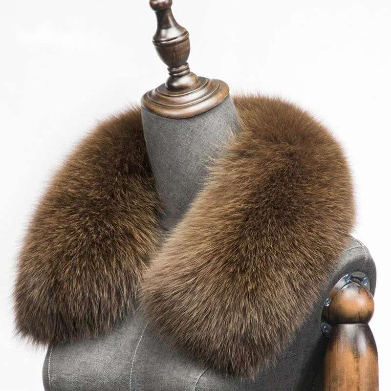 Winter Natural Fox Fur Scarf S – Winter Clothing Stores recenzja i cena