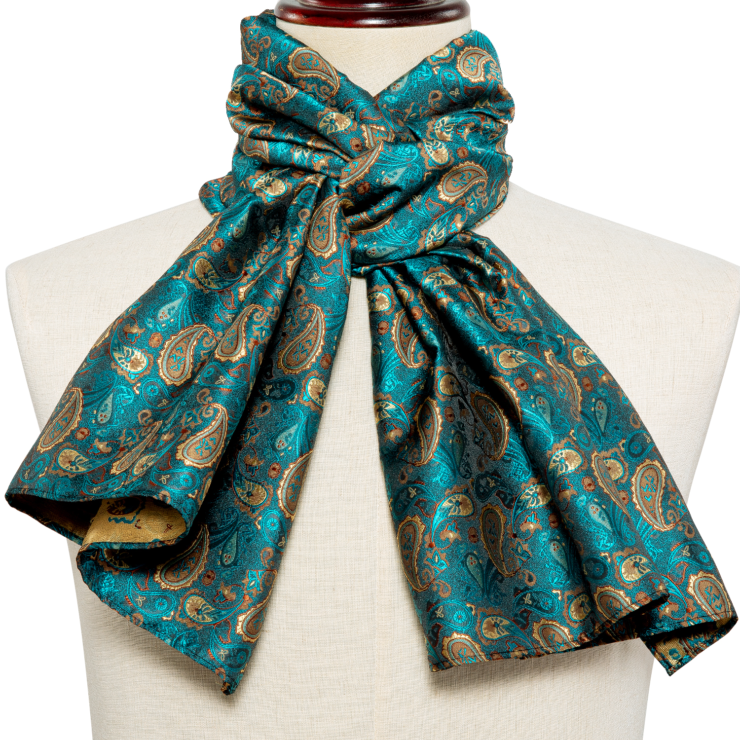 New Fashion Men Scarf Green Ja – Winter Clothing Stores recenzja i cena
