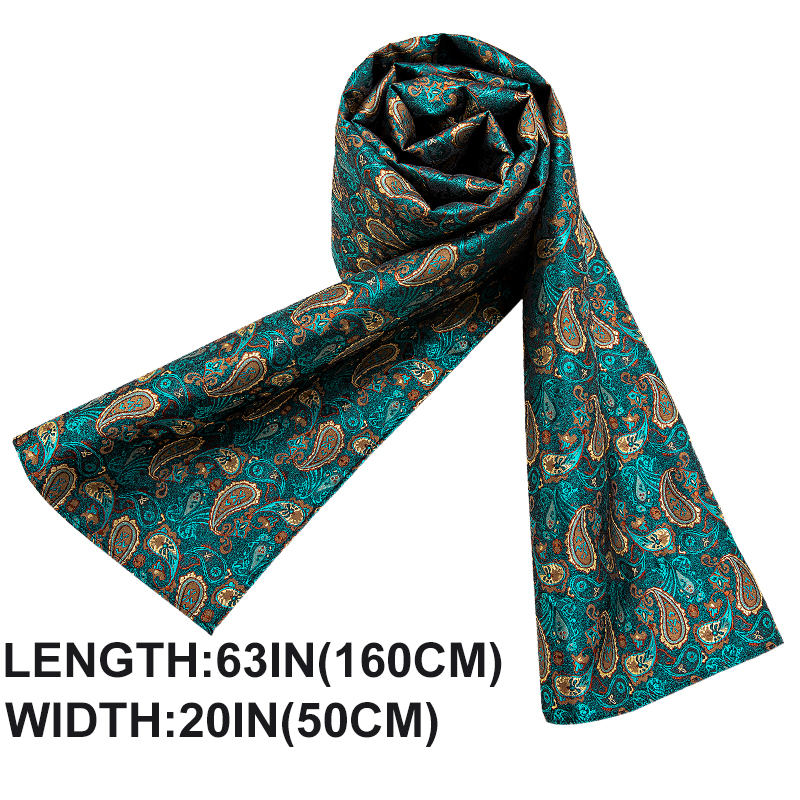 New Fashion Men Scarf Green Ja – Winter Clothing Stores recenzja i cena