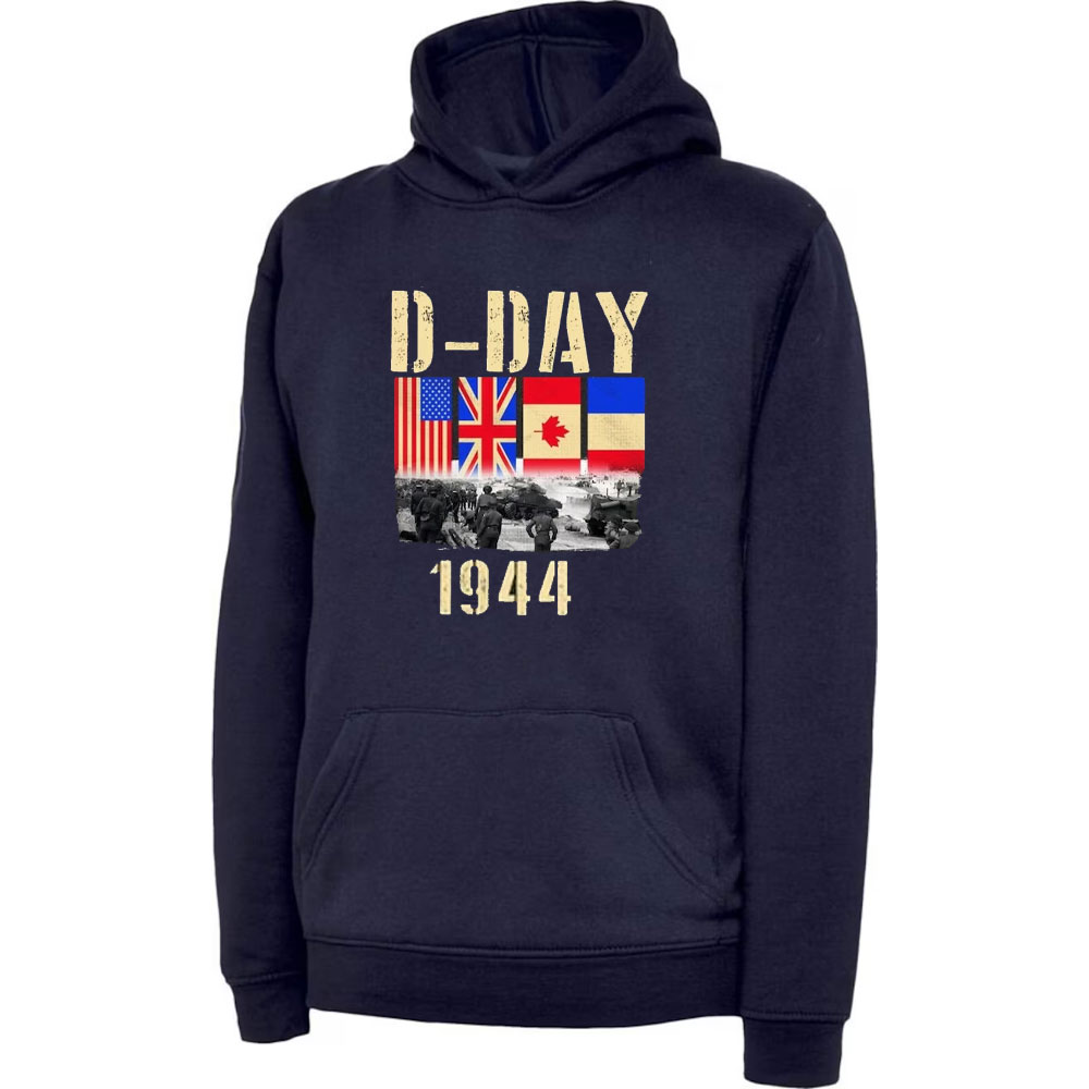 D-Day Hoodie Normandy Landings – Winter Clothing Uk recenzja i cena