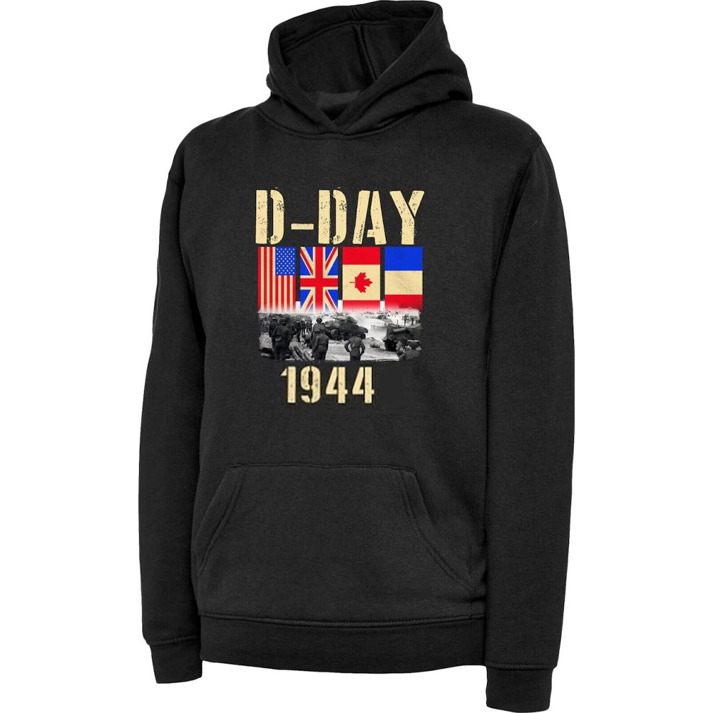D-Day Hoodie Normandy Landings – Winter Clothing Uk recenzja i cena