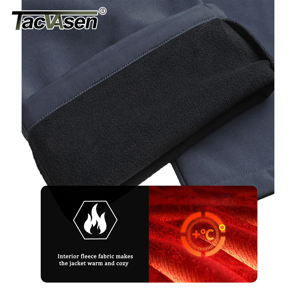 TACVASEN Winter Men's Soft-she – Winter Clothing Hiking recenzja i cena
