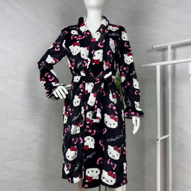 Nightgown Hello Kitty New Autu – Winter Clothes recenzja i cena