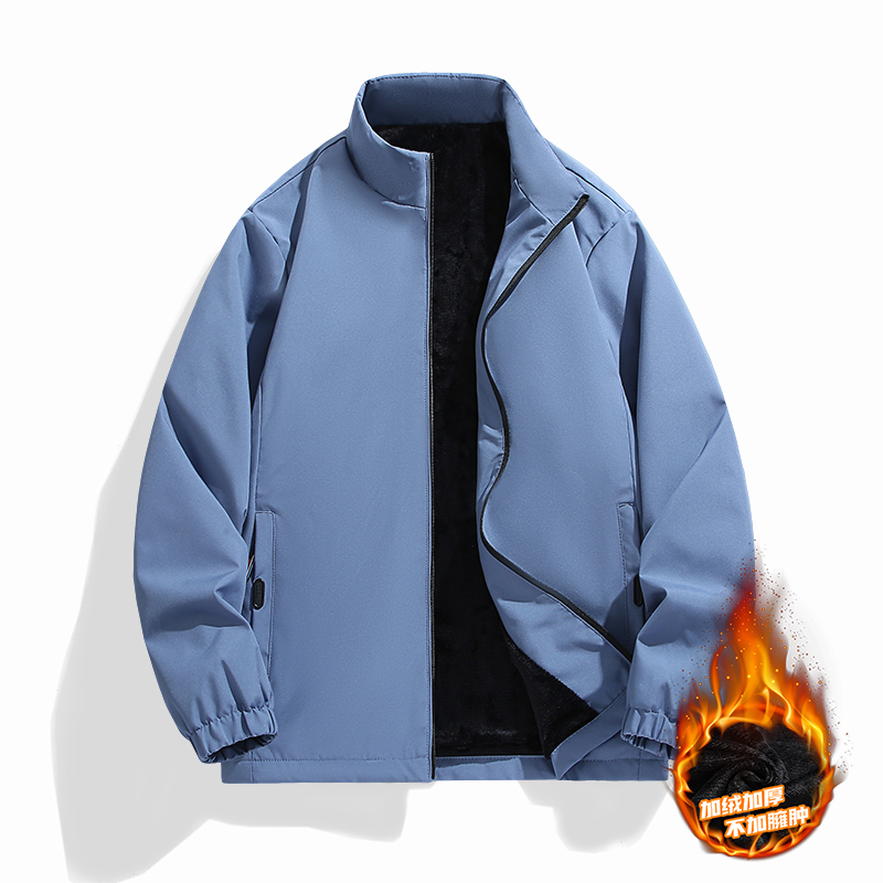 Spring Autumn Men's Fleece Tur – Quality Winter Clothing Bomber Jacket recenzja i cena