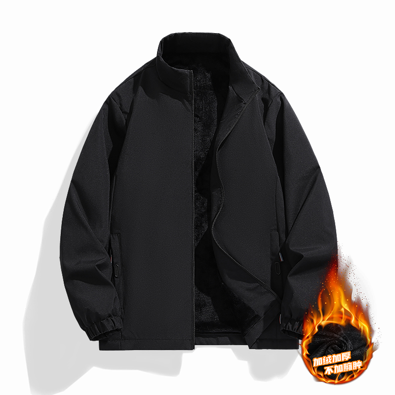Spring Autumn Men's Fleece Tur – Quality Winter Clothing Bomber Jacket recenzja i cena