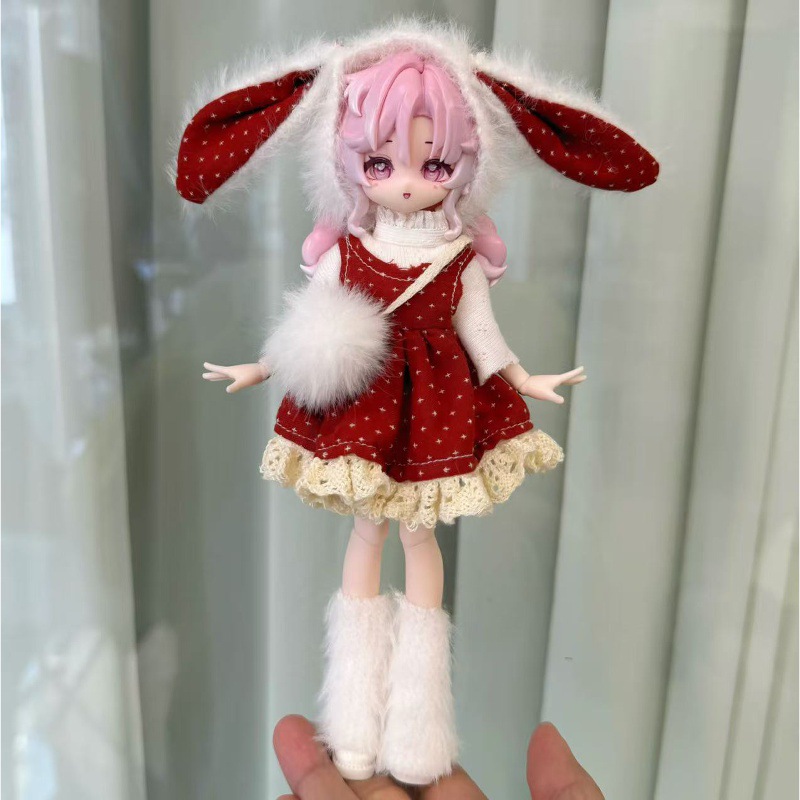 Winter Plush Doll Outfit Set 8 – Winter Clothing Stores recenzja i cena