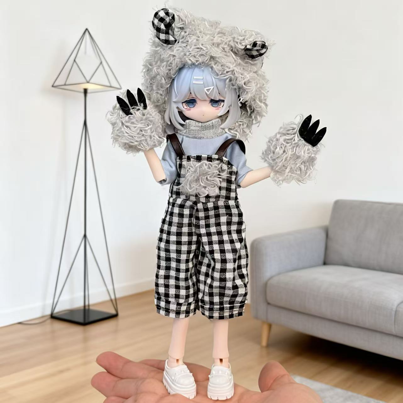 Winter Plush Doll Outfit Set 8 – Winter Clothing Stores recenzja i cena
