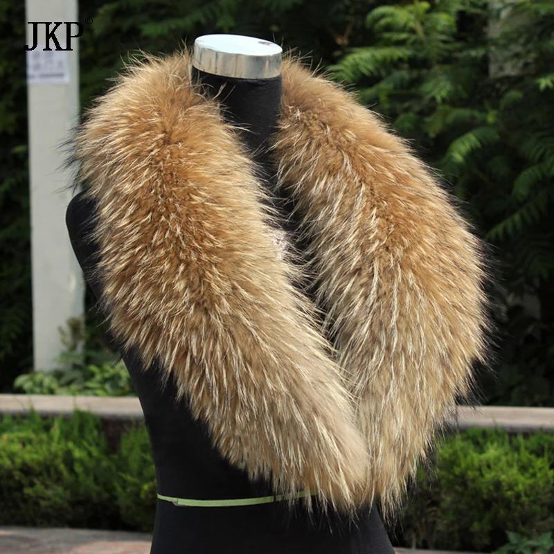 Natural Fur Collar Real raccoo – Jacket Winter Clothing recenzja i cena
