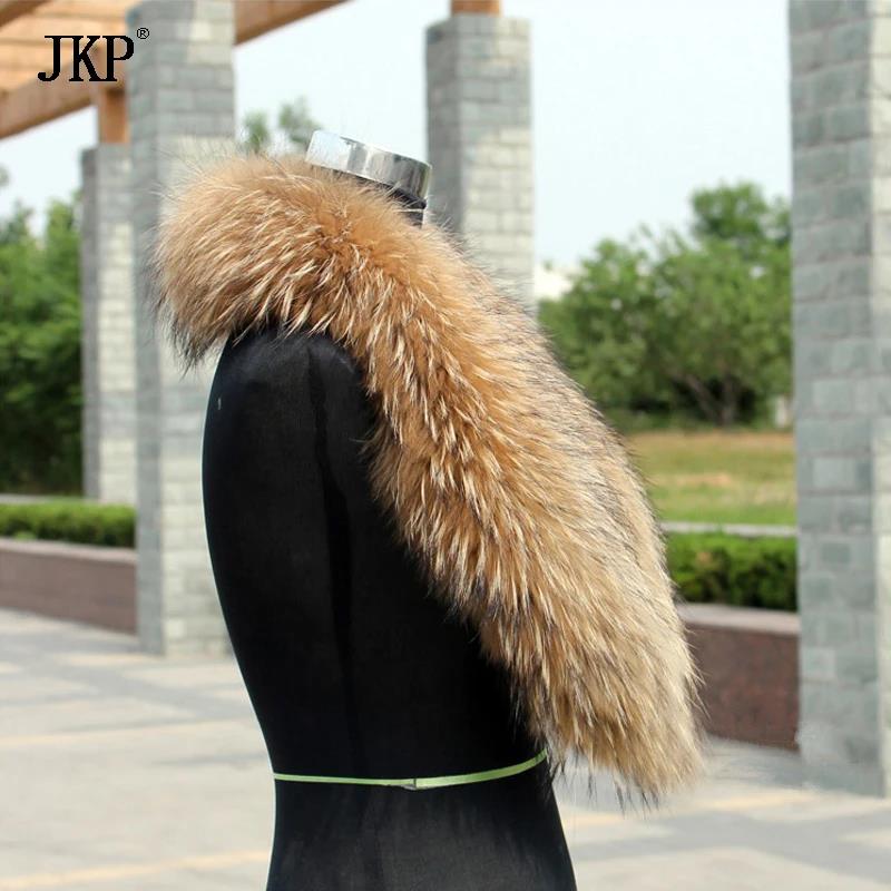 Natural Fur Collar Real raccoo – Jacket Winter Clothing recenzja i cena