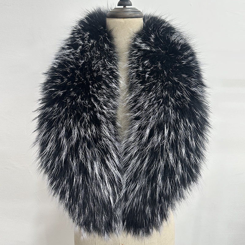 Natural Fur Collar Real raccoo – Jacket Winter Clothing recenzja i cena