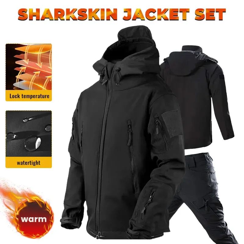 Men Thicken Soft Shell Winter  – Winter Clothing Hiking recenzja i cena