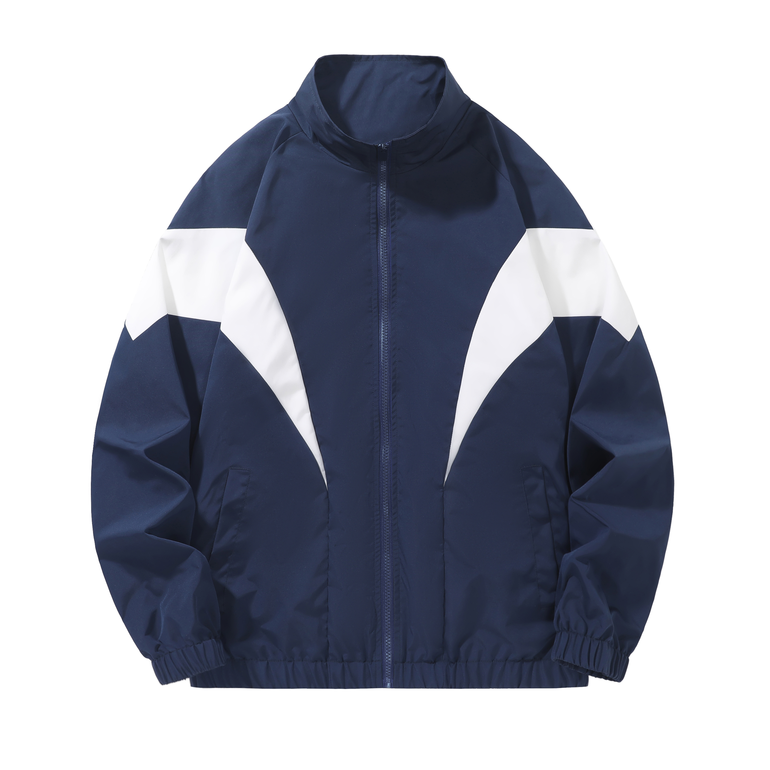Spring New Color Blocked Jacke – Quality Winter Clothing Bomber Jacket recenzja i cena