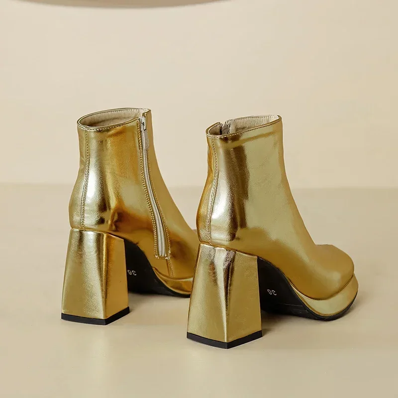 Shiny Silver Gold Winter Autum – Winter Clothes recenzja i cena