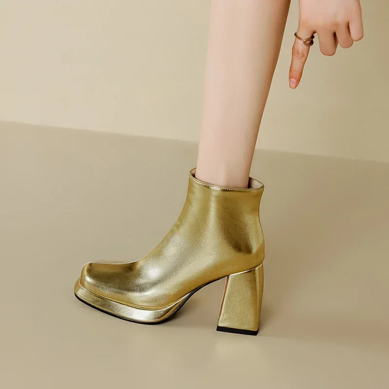 Shiny Silver Gold Winter Autum – Winter Clothes recenzja i cena
