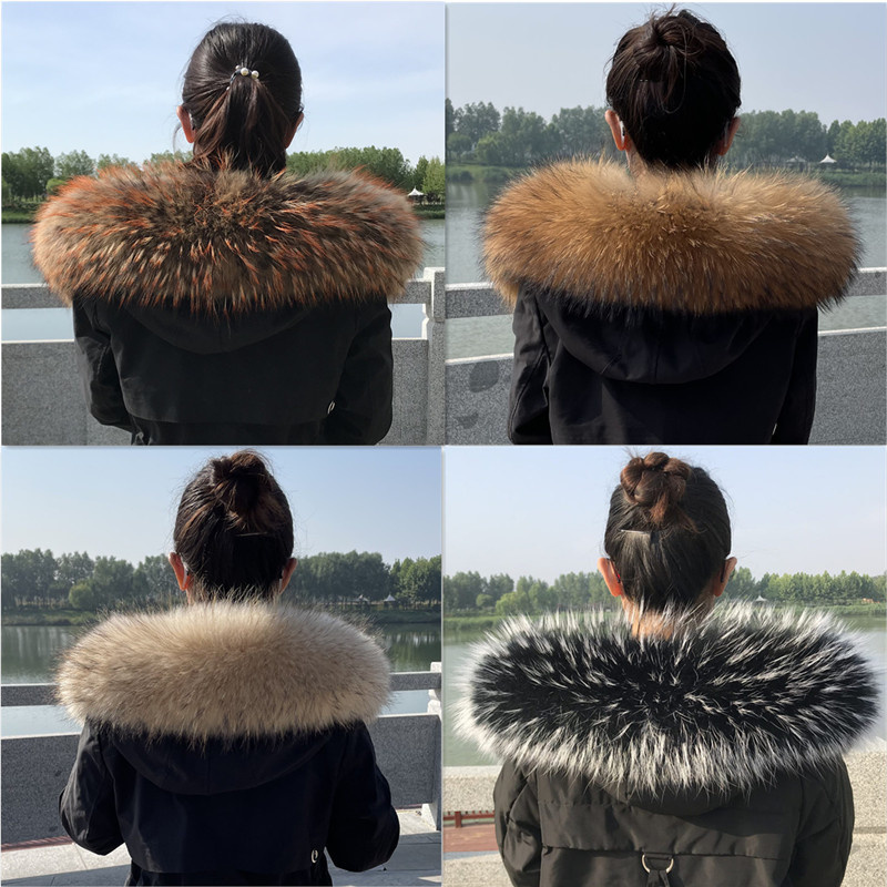 Raccoon Fur Collar Winter Supe – Winter Clothing Stores recenzja i cena