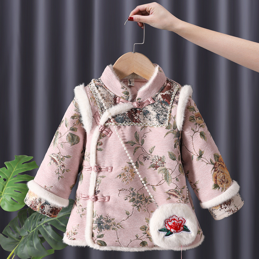 Winter Baby Girls Hanfu Kids P – Winter Clothing Baby recenzja i cena