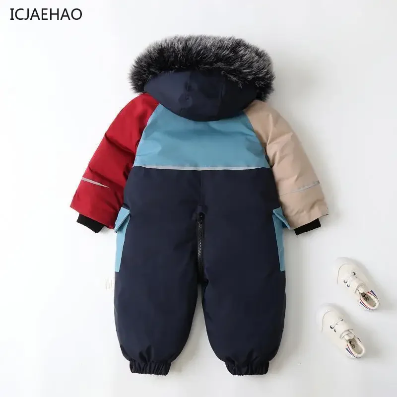 2025 Children Jumpsuits Thick  – Winter Clothing Baby recenzja i cena