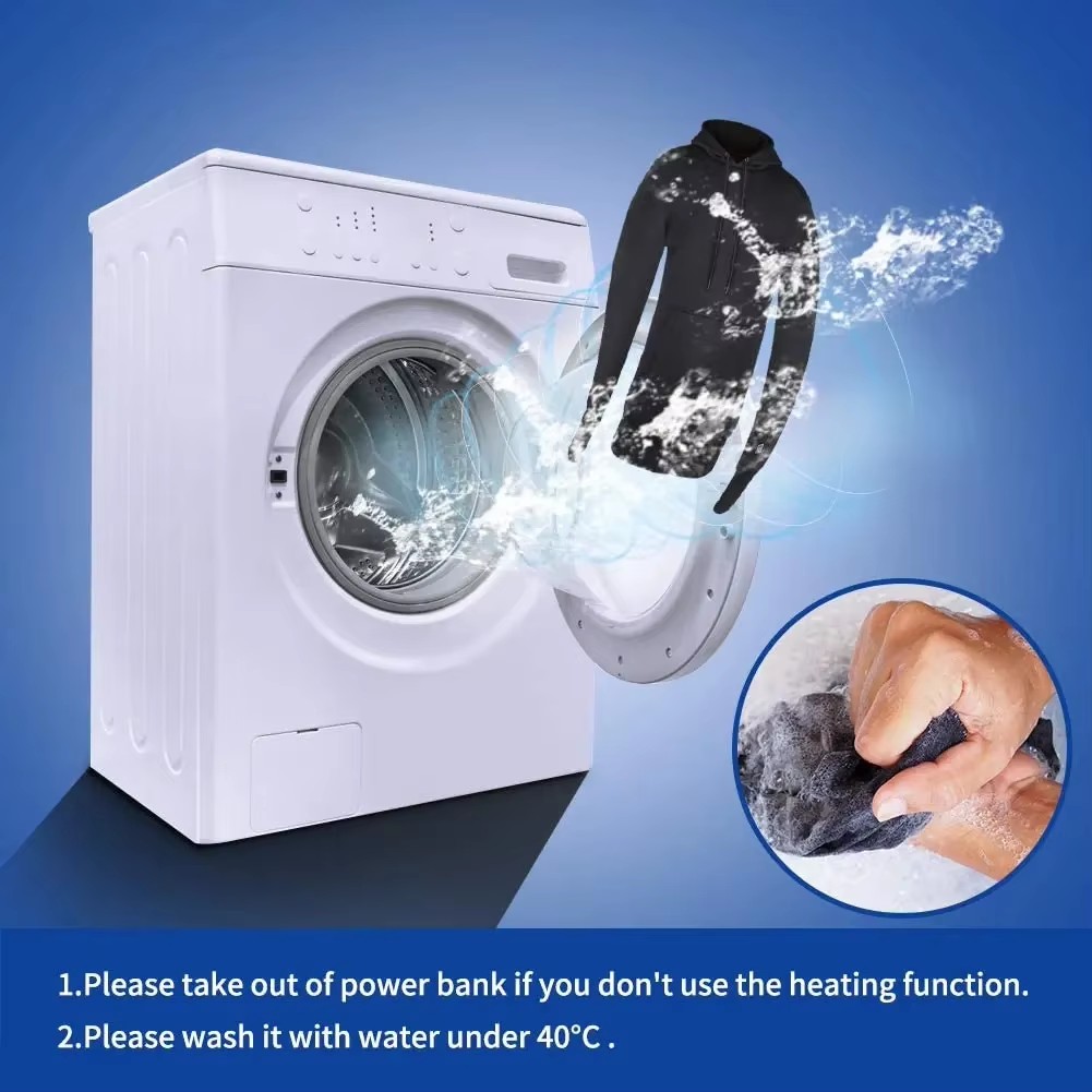 Women USB Heating Hoodies men  – Jacket Winter Clothing recenzja i cena