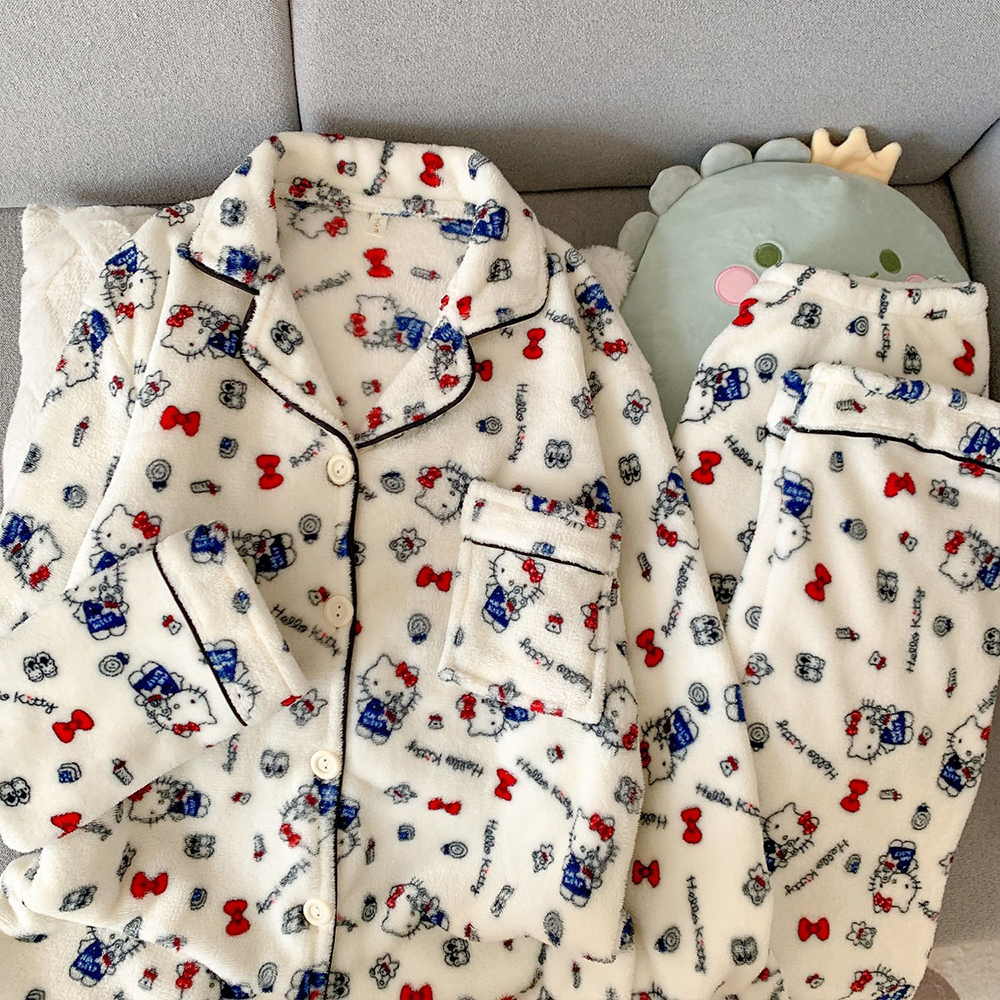 Sanrio Hello Kitty Flannel Wom – Winter Clothing Stores recenzja i cena
