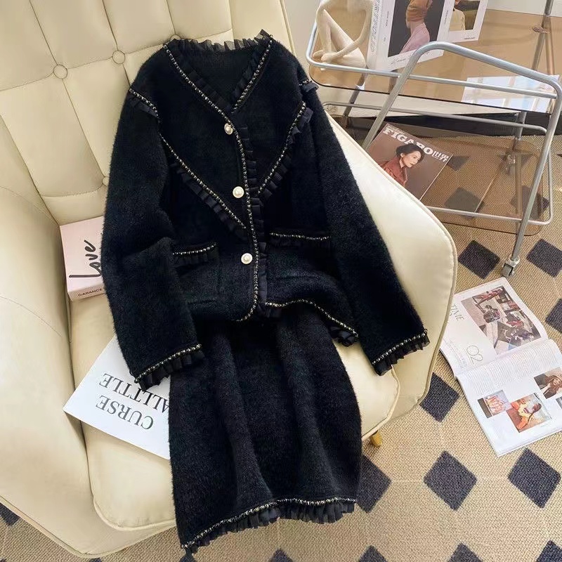Women Vintage Winter Pear Suit – Jacket Winter Clothing recenzja i cena