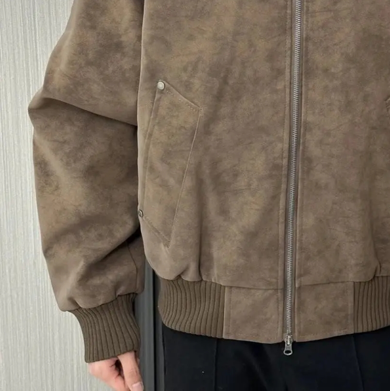 Autumn Oversize Bomber Jacket  – Quality Winter Clothing Bomber Jacket recenzja i cena