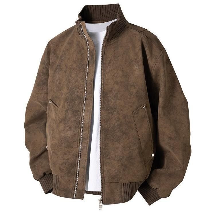 Autumn Oversize Bomber Jacket  – Quality Winter Clothing Bomber Jacket recenzja i cena