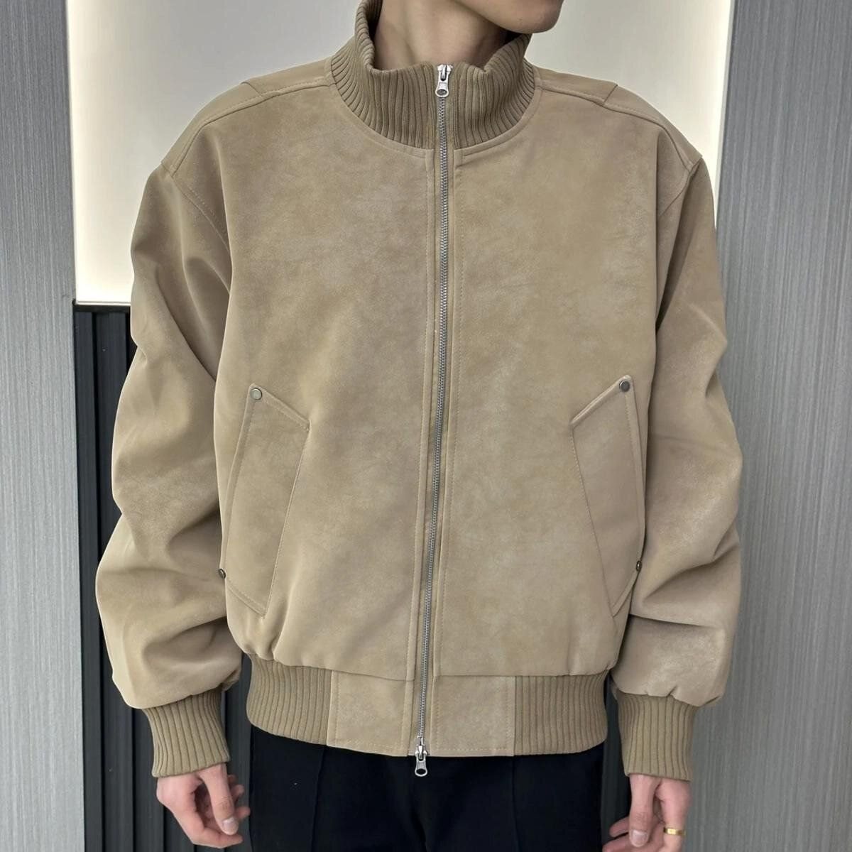 Autumn Oversize Bomber Jacket  – Quality Winter Clothing Bomber Jacket recenzja i cena