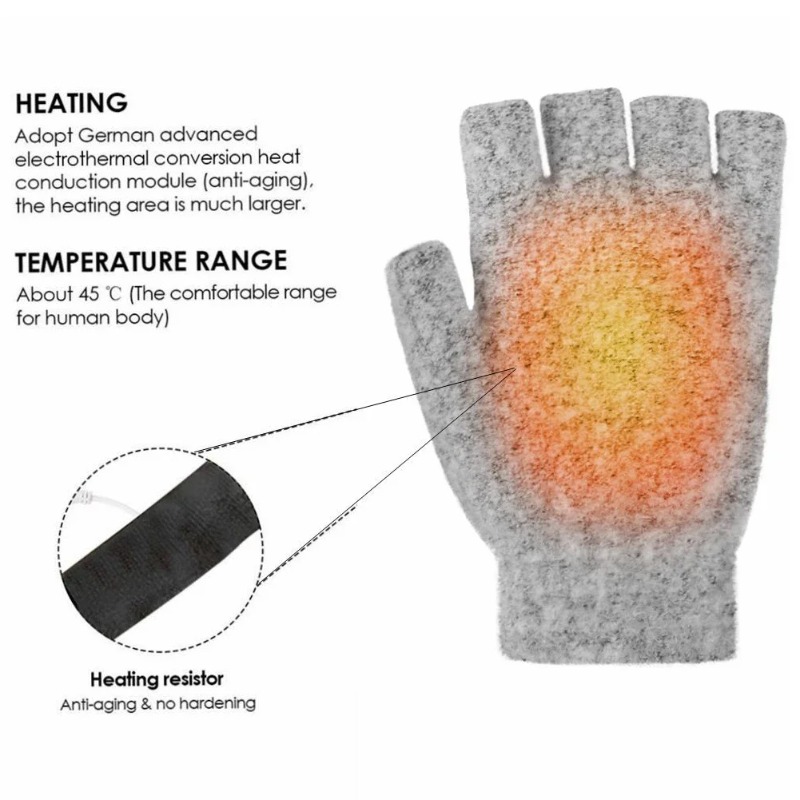 Electric Heating Gloves Hand W – Hand Warmer Reusable recenzja i cena