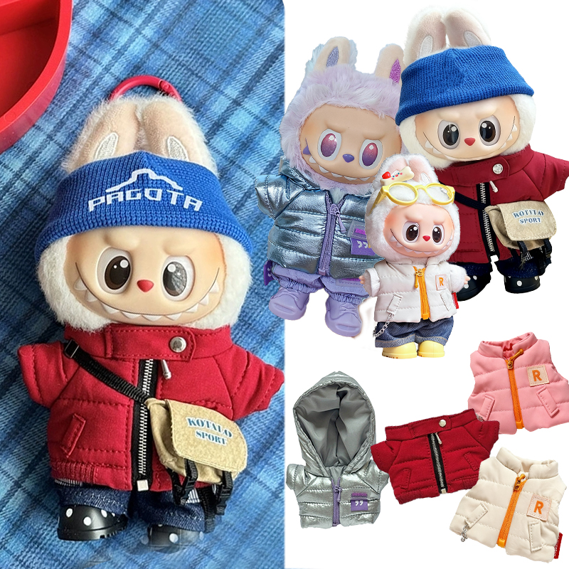 For 15 17cm Labubu Doll Winter – Jacket Winter Clothing recenzja i cena