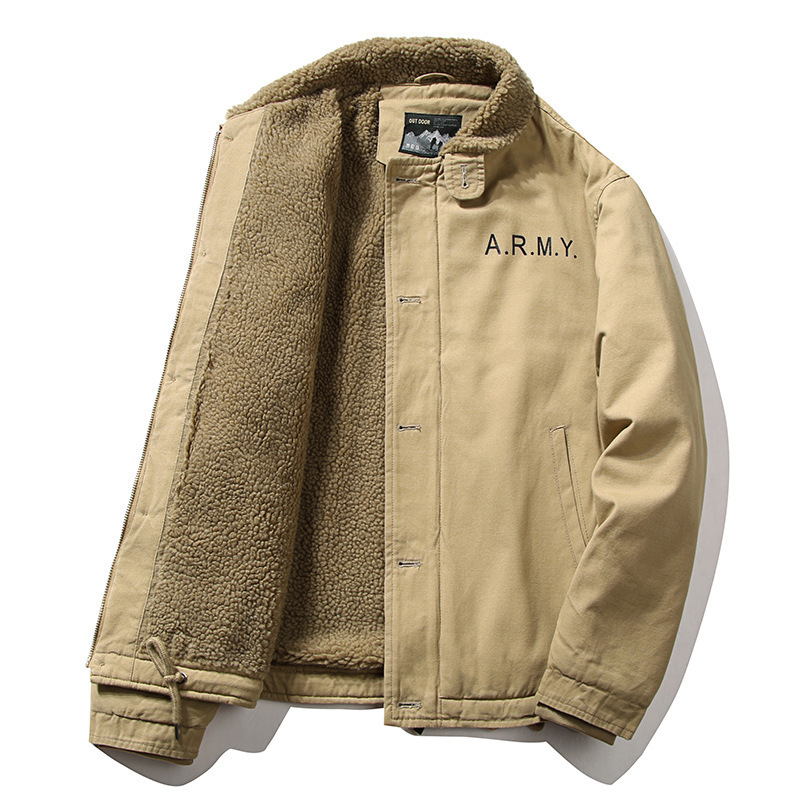 Men Fleece Winter Jackets Warm – Quality Winter Clothing Bomber Jacket recenzja i cena