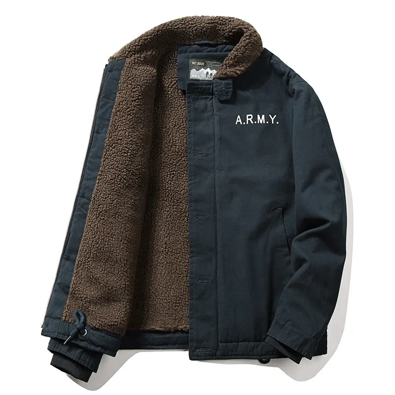 Men Fleece Winter Jackets Warm – Quality Winter Clothing Bomber Jacket recenzja i cena