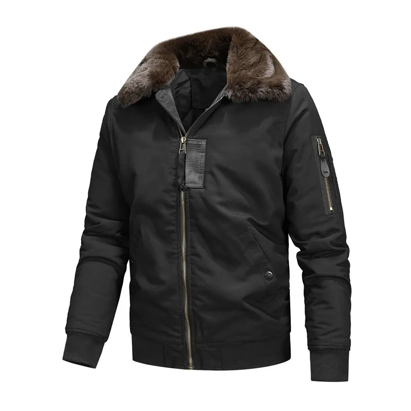 New Winter Men Bomber Jackets  – Quality Winter Clothing Bomber Jacket recenzja i cena