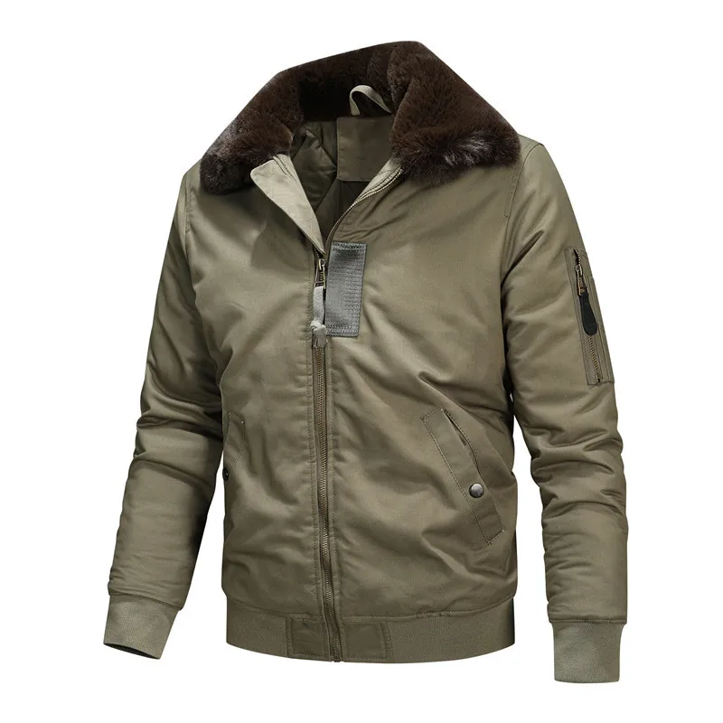 New Winter Men Bomber Jackets  – Quality Winter Clothing Bomber Jacket recenzja i cena