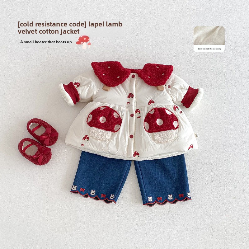 Girls' Western New Year's Clot – Winter Clothing Baby recenzja i cena