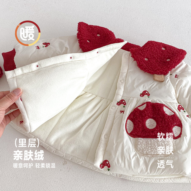 Girls' Western New Year's Clot – Winter Clothing Baby recenzja i cena